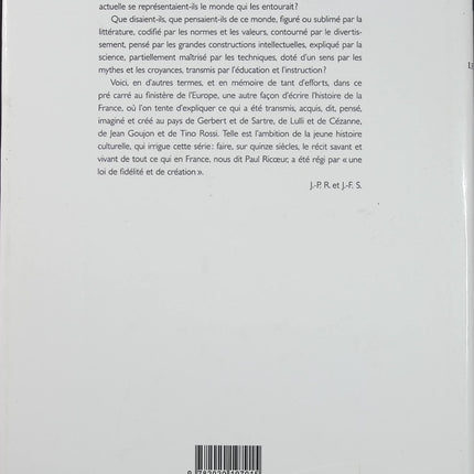 Histoire culturelle de la France Tome 1 – Le Moyen Âge – Michel Sot, Jean-Patrice Boudet, Anita Guerreau-Jalabert – Livre d'histoire - Livre