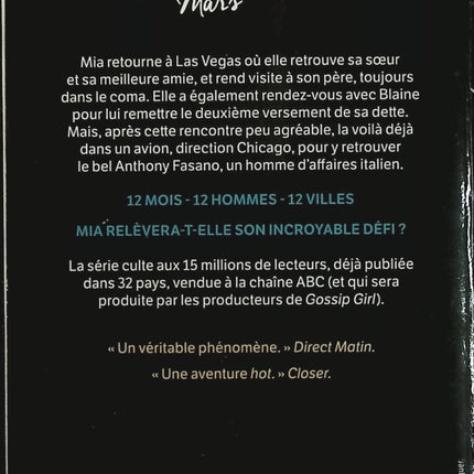Mars (Calendar Girl, Tome 3) - Audrey Carlan - Romance contemporaine d'occasion - New Romance - Livre