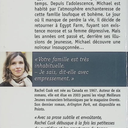 Bienvenue à Egypt Farm - Rachel Cusk - Roman contemporain d’occasion - Livre