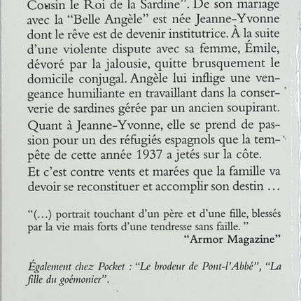 La Marée du soir – Colette Vlérick – Roman du terroir breton et saga familiale - Livre