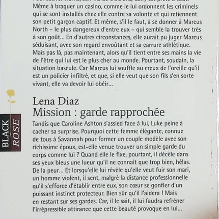 Au nom de mon fils – Mission garde rapprochée – Kay Thomas / Lena Diaz – roman suspense romance protection danger - Livre