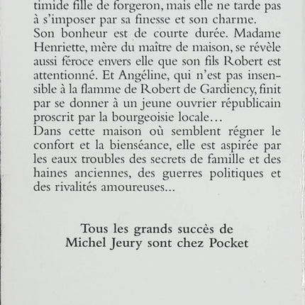 Angéline – Michel Jeury – Roman du terroir et fresque historique dans le Périgord - Livre