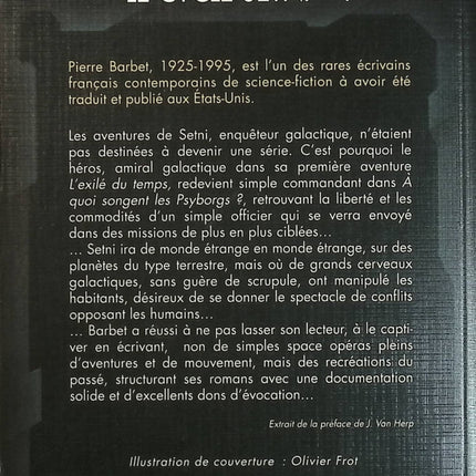 Cycle de Setni - Tome 1 - Pierre Barbet - Intégrale de science-fiction d'occasion - Livre