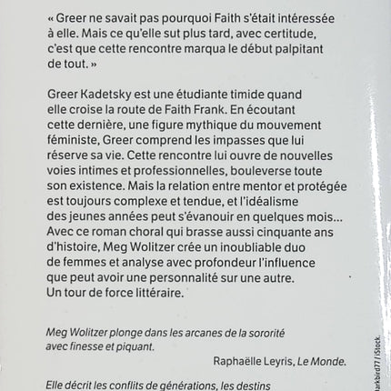 La Persuasion des femmes - Meg Wolitzer - Roman contemporain d’occasion - Livre
