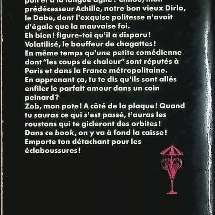Aux frais de la princesse – San-Antonio – Roman policier humoristique – Enquête déjantée et satire noire - Livre
