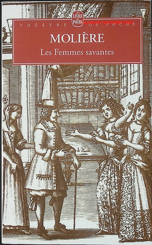 Les Femmes savantes - Molière - Comédie classique d’occasion - Livre