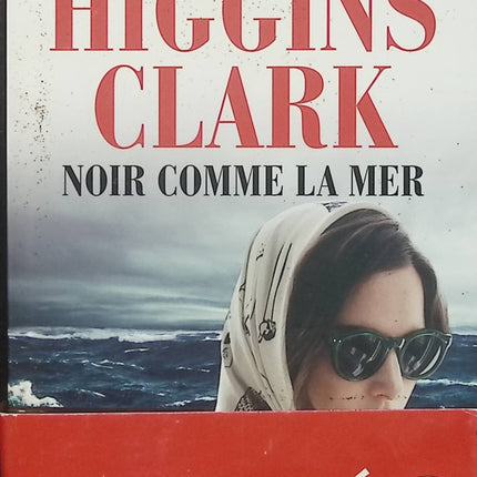 Noir comme la mer - Mary Higgins Clark - Thriller policier et suspense en mer - Livre d'occasion - Livre
