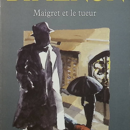 Maigret et le tueur - Georges Simenon - Roman policier d'occasion - Enquête du commissaire Maigret - Livre