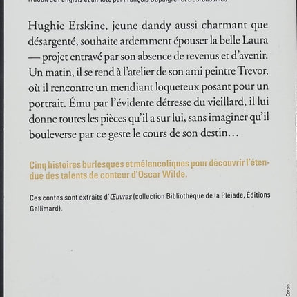 Le Millionnaire modèle et autres contes - Oscar Wilde - Recueil de contes d’occasion entre humour, satire et poésie - Livre