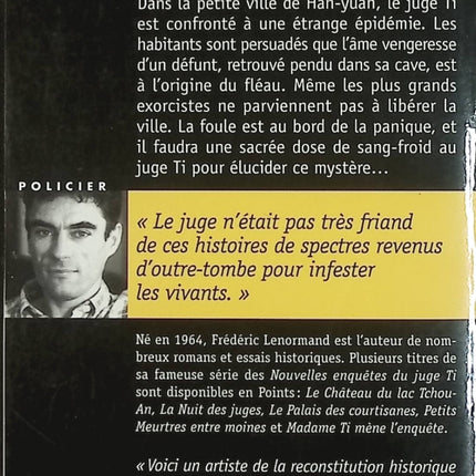 L'Art délicat du deuil – Frédéric Lenormand – Les Nouvelles Enquêtes du juge Ti – Tome 7 – Livre d'occasion - Livre