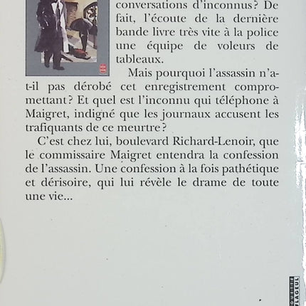 Maigret et le tueur - Georges Simenon - Roman policier d'occasion - Enquête du commissaire Maigret - Livre