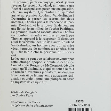 L’épouse hollandaise – Eric McCormack – Roman noir littéraire, obsession amoureuse et mystère psychologique entre Europe et Canada - Livre