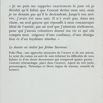 L’Ami retrouvé – Fred Uhlman – Roman court sur l’amitié et le nazisme en Allemagne - Livre