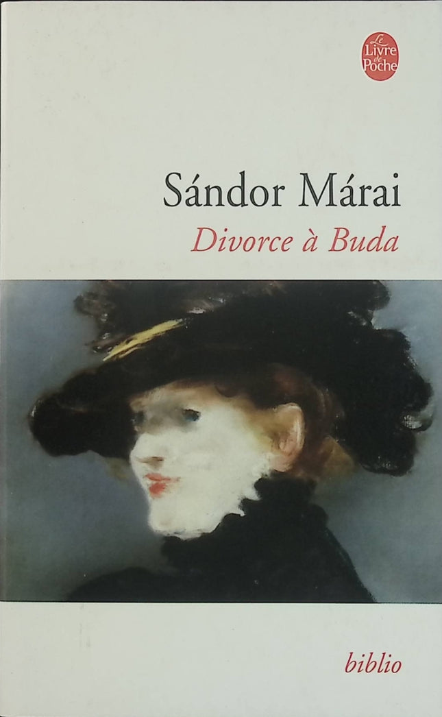 Divorce à Buda - Sándor Márai - Roman littéraire d'occasion - Classique de la littérature hongroise - Livre