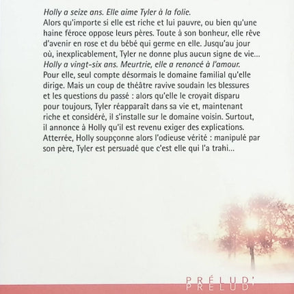 La trahison en héritage – Barbara Mac Mahon – romance Harlequin passion amour et secrets de famille - Livre