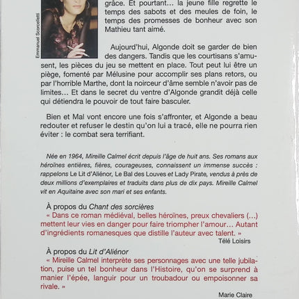 Le Chant des Sorcières Tome 2 – Mireille Calmel – Roman historique fantastique, magie et légendes au Moyen Âge - Livre