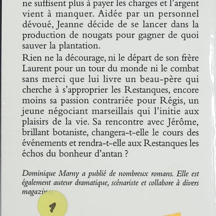 A l’ombre des amandiers – Dominique Marny – Roman du terroir provençal et saga familiale - Livre