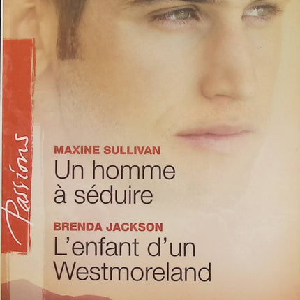 Un homme à séduire ; L'enfant d'un Westmoreland – Maxine Sullivan, Brenda Jackson – Harlequin Passions, romances, séduction et famille - Livre