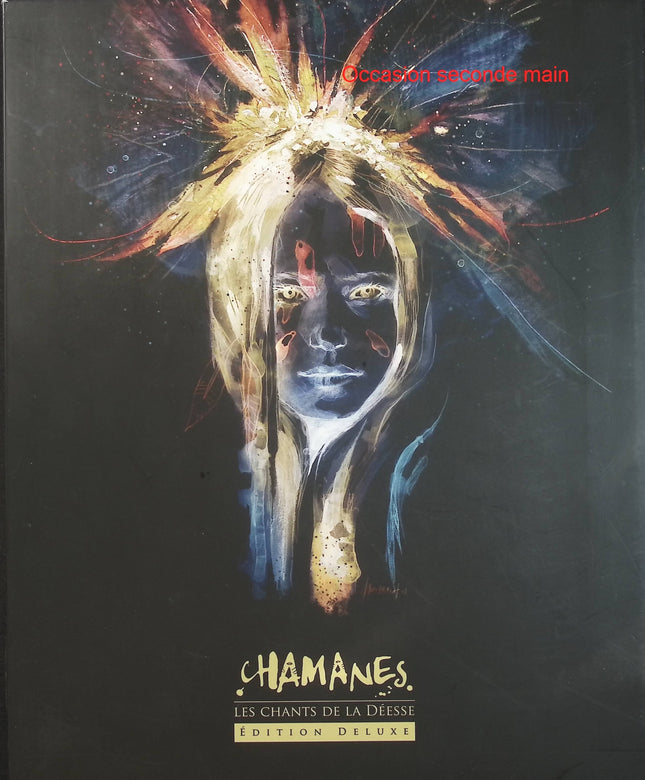 Chamanes - Les chants de la déesse + Le livre de croquis - Édition Deluxe - Jean-Sébastien Rossbach - Artbook d'occasion - Livre