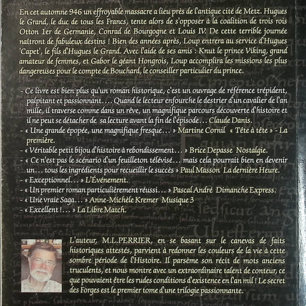 Le Secret des Forges - Les Cavaliers de l'An Mille Tome 1 - Marcel-Louis Perrier - Roman historique d'occasion - Livre