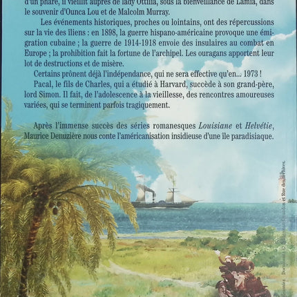 Bahamas – Tome 3 – Un paradis perdu – Maurice Denuzière – Grande saga historique aux Bahamas - Livre