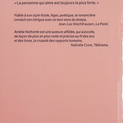 Les Prénoms épicènes – Amélie Nothomb – Roman psychologique – manipulation familiale et vengeance - Livre