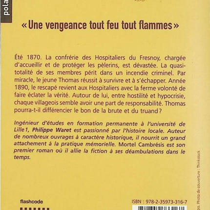 Mortel Cambrésis – Philippe Waret – Polar régional dans le Nord – Livre d'occasion - Livre