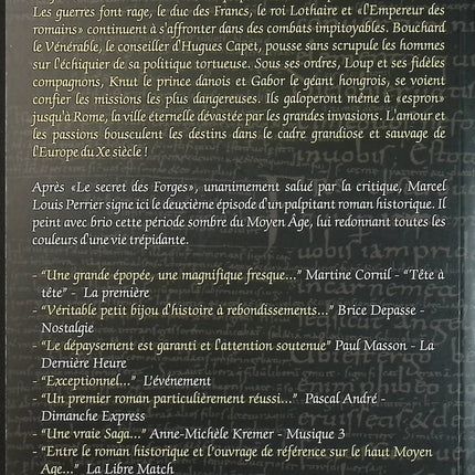 Les Deniers de Quentovic - Les Cavaliers de l'An Mille Tome 2 - Marcel-Louis Perrier - Roman historique d'occasion - Livre