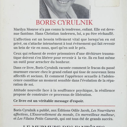 Le Murmure des fantômes – Boris Cyrulnik – Psychologie trauma mémoire résilience enfance histoire personnelle - Livre
