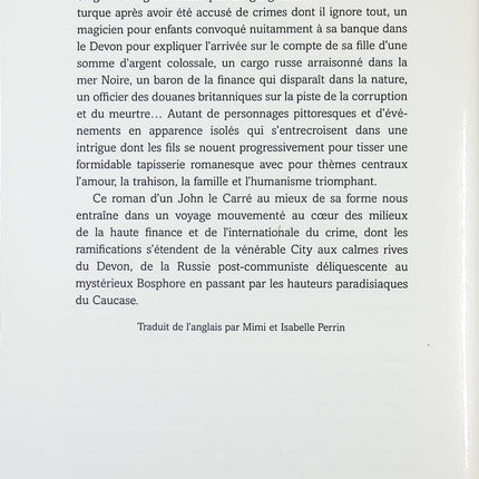 Single & Single - John Le Carré - livre