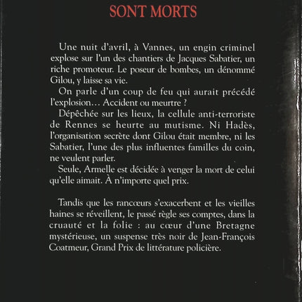 Tous nos soleils sont morts - Jean-François Coatmeur - livre