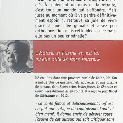 Le maître a de plus en plus d'humour - Mo Yan - Livre