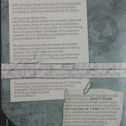 Le Projet Bleiberg David S. Khara – Thriller historique et espionnage nazi, complot secret et enquête internationale - Livre