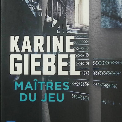 Maîtres du jeu Karine Giebel livre occasion – thriller psychologique suspense crime enquête - Livre