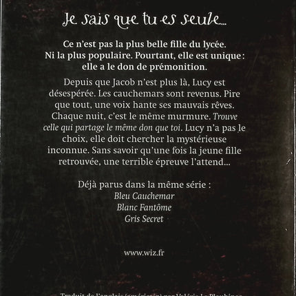 Rouge Souvenir – roman suspense adolescent mystère et visions Laurie Faria Stolarz livre jeunesse paranormal - livre