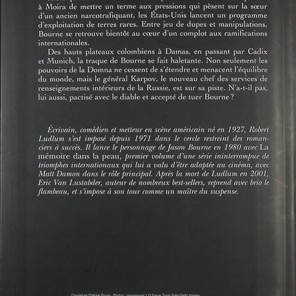 La Traque dans la peau – thriller d’espionnage de Robert Ludlum et Eric Van Lustbader action et suspense - livre