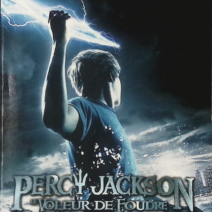 Percy Jackson Tome 1 – Le voleur de foudre Rick Riordan roman jeunesse aventure mythologie grecque demi-dieu - livre