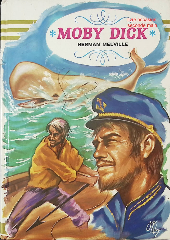 Moby Dick – roman classique d’aventure et de mer Herman Melville littérature américaine mythe baleine - livre