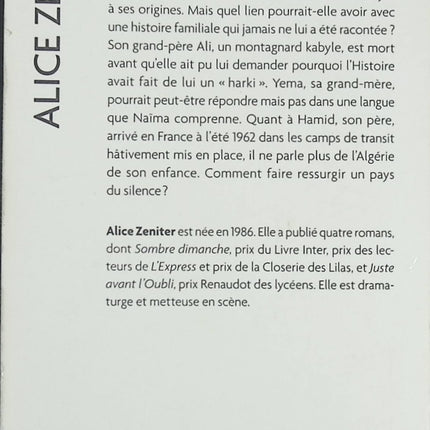 L’art de perdre – roman poignant d’Alice Zeniter sur mémoire, identité et exil - Livre