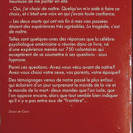 La vie avant la vie – Helen Wambach – Livre sur les vies antérieures et l’hypnose régressive – Occasion - livre
