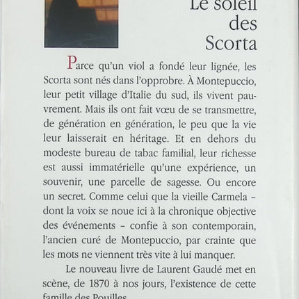 Le Soleil des Scorta - Laurent Gaudé - livre