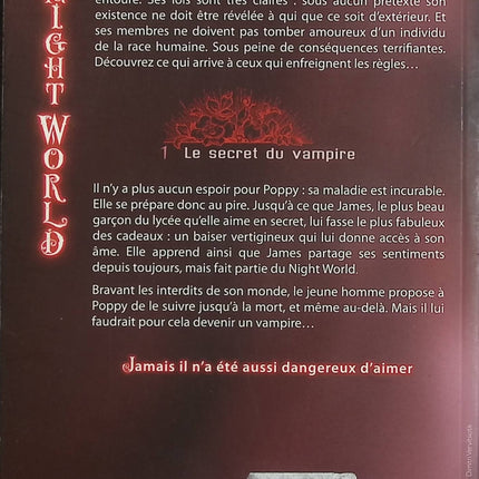 Le Secret du vampire – Lisa Jane Smith – fantasy jeunesse, vampires et romance fantastique - Livre