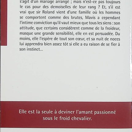 L’épouse du chevalier – Margaret Moore – Romance historique médiévale – chevalier, mariage forcé et passion - Livre