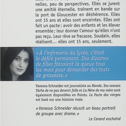 Le Pacte des vierges – Vanessa Schneider – Roman contemporain français – Secret de jeunesse et récit intime - Livre
