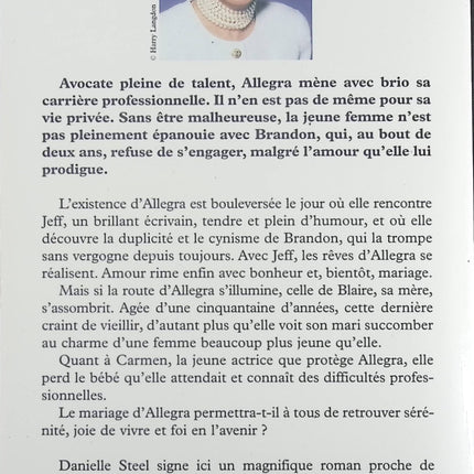 Le Mariage – Danielle Steel – roman sentimental amour famille occasion - Livre