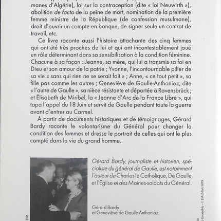 Les femmes du Général - Gérard Bardy - Livre
