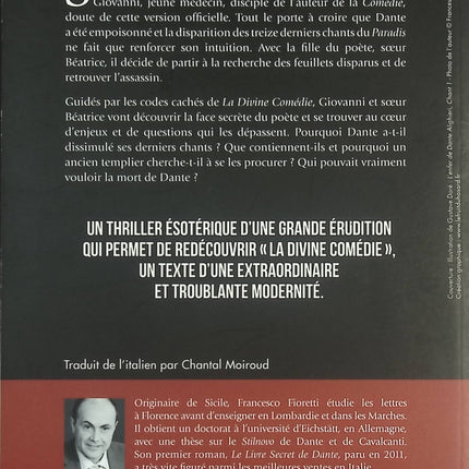 Le livre secret de Dante – Thriller historique et mystère littéraire – Francesco Fioretti - livre