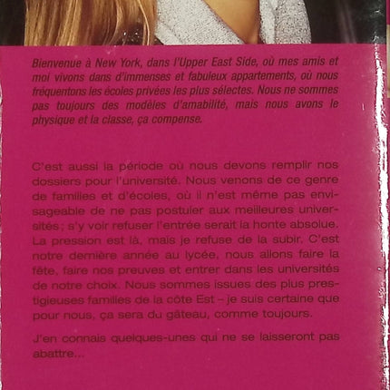 Roman Gossip Girl Tome 2 Vous m’adorez ne dites pas le contraire Cecily von Ziegesar young adult New York lycéens scandales occasion - Livre
