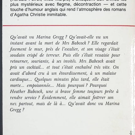 Le miroir se brisa - Agatha Christie - livre
