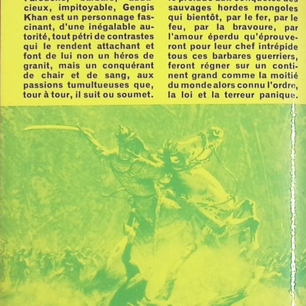 La terre appartient au seigneur – Taylor Caldwell – Roman historique sur Gengis Khan – Livre occasion - livre